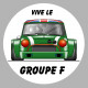 AUSTIN COOPER Verte Groupe F  Sticker                     