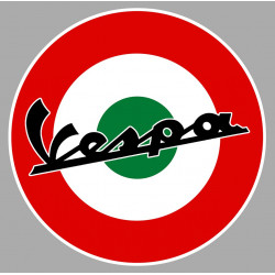 VESPA  ITALIAN TARGET Sticker 