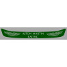 ASTON MARTIN Helmet Visor Sunstrip laminated decal