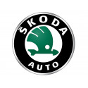 SKODA Sticker vinyle laminé