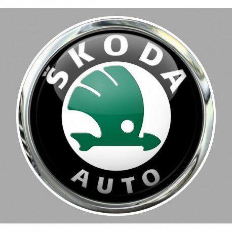 SKODA " 3D " Sticker 