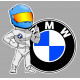 BMW PILOTE gauche Sticker °