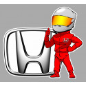 HONDA  PILOTE droit Sticker 