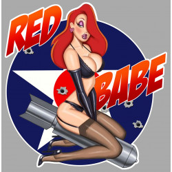  Pin Up BABY gauche sticker 