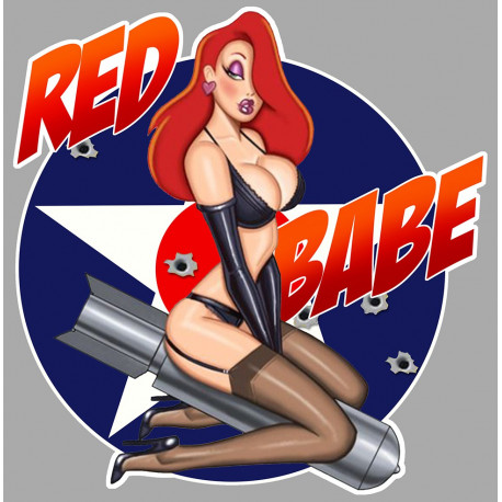  Pin Up BABY gauche sticker 