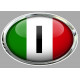   ITALIE   Sticker AUTO  120mm x 80mm