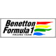 BENETTON FORMULA ONE Sticker  UV 