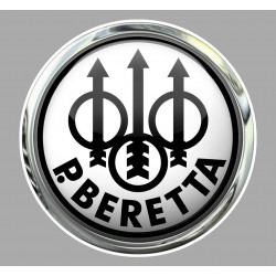 P. BERETTA  Sticker Trompe-l'oeil vinyle laminé