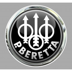 P. BERETTA  Sticker vinyle laminé Trompe-l'oeil