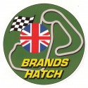 BRANDS HATCH Circuit  Laminated decal