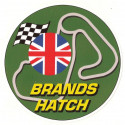 BRANDS HATCH Circuit Sticker vinyle laminé