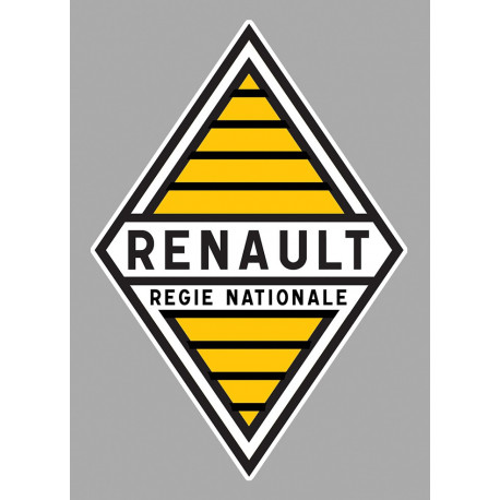 REGIE RENAULT  Sticker                                               