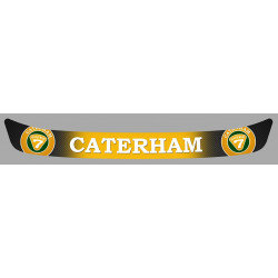 CATERHAM Helmet Visor Sunstrip laminated vinyl decal