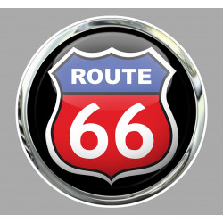  Route 66 Trompe-l'oeil Sticker°