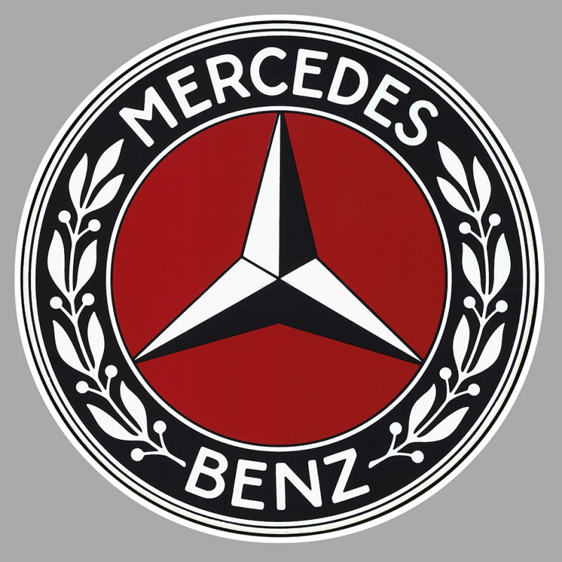 MERCEDES BENZ Sticker vinyle laminé - cafe-racer-bretagne.clicboutic.com