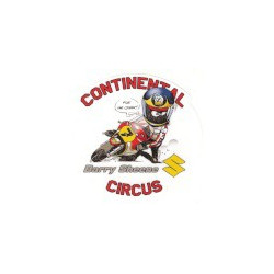 Barry SHEENE sticker 100mm x 95mm