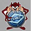 CEMEC TAZ Sticker vinyle laminé