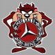  MERCEDES BENZ TAZ Sticker      