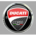 DUCATI  Corse  Sticker  trompe-l'oeil