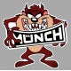 MUNCH TAZ  Sticker  