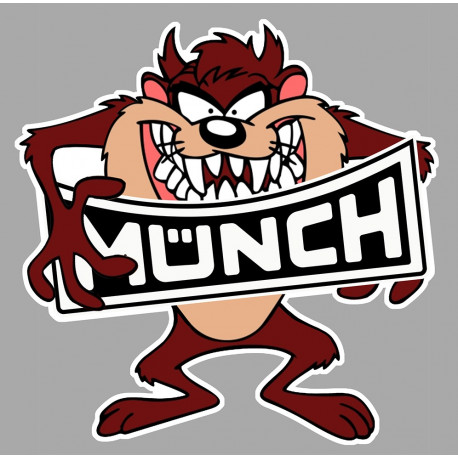 MUNCH TAZ  Sticker  