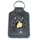 BULTACO Key fobs, porte cles email cuir 