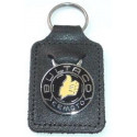 BULTACO Key fobs, porte cles email cuir 