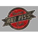 RAT PISS GAZOLINE Laminated decal