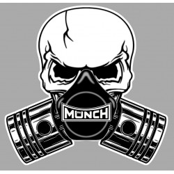 MUNCH  Pistons Skull Sticker °