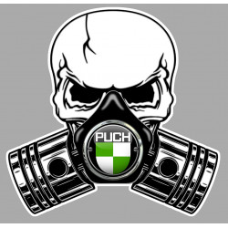 PUCH Pistons skull Sticker  