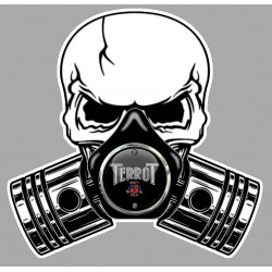 TERROT Pistons Skull Sticker °