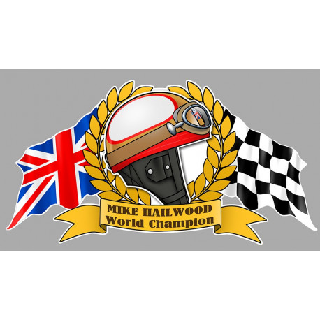 Mike HAILWOOD Champion sticker°