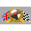 Mike HAILWOOD Champion sticker vinyle laminé