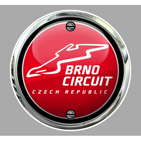 Circuit BRNO  Sticker Trompe-l'oeil° 