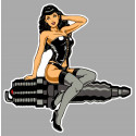 Pin Up BETTY SPARK right Sticker 