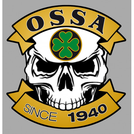 OSSA skull Sticker UV 