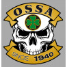 OSSA Skull Sticker