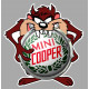MINI COOPER TAZ Sticker      