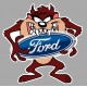 FORD TAZ laminated decal