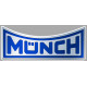 MUNCH Blue Sticker      