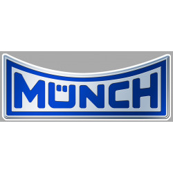 MUNCH Blue Sticker      