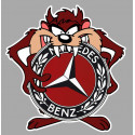 MERCEDES TAZ Sticker