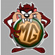 MG TAZ Sticker      