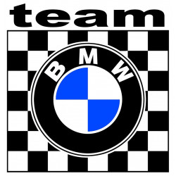  BMW TEAM Sticker° 