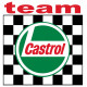 CASTROL TEAM Laminated decal