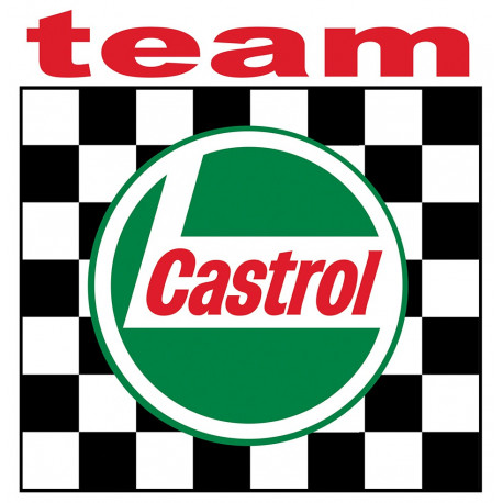  CASTROL TEAM Sticker  