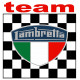  LAMBRETTA TEAM Sticker° 