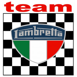  LAMBRETTA TEAM Sticker 