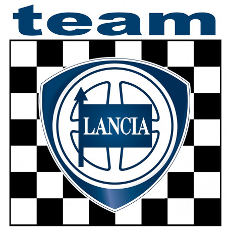 LANCIA TEAM Sticker° 