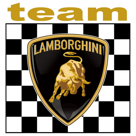 LAMBORGHINI TEAM Sticker 